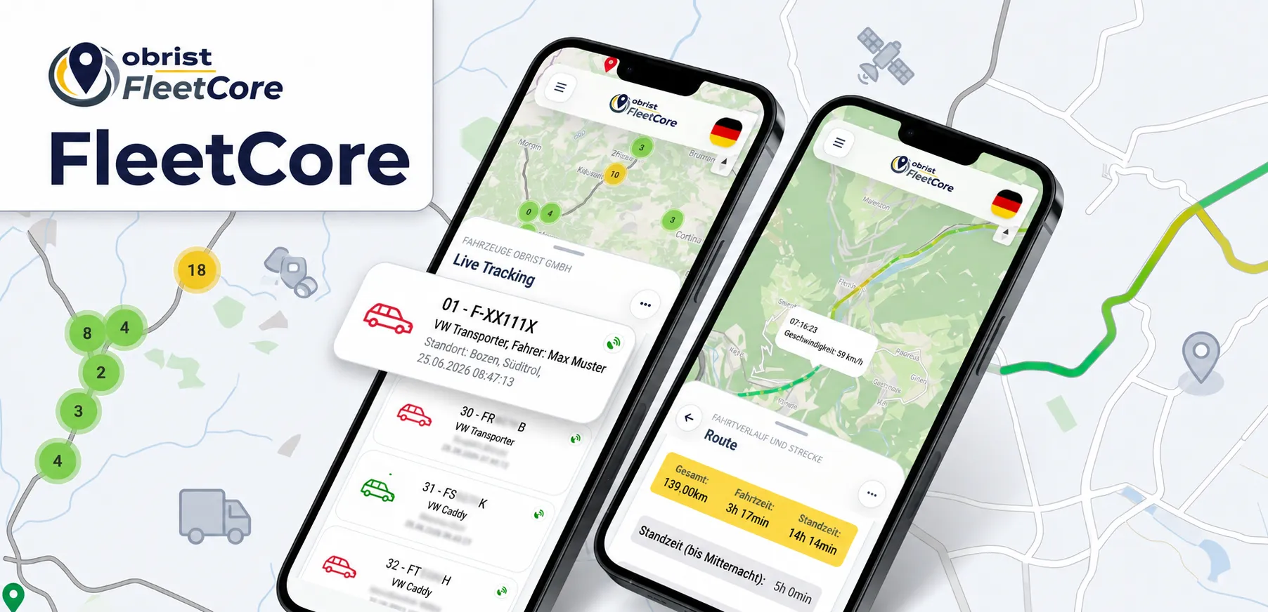 GPS Tracking - Fleetcore
